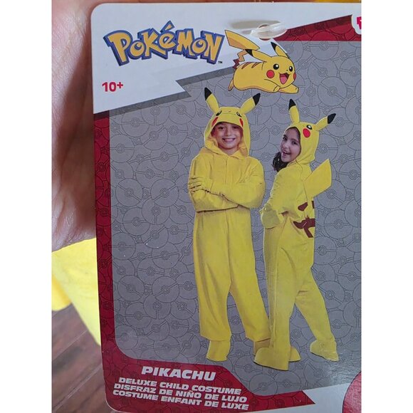 New with tags Unisexed 10-12 Pokemon Pikachu Costume - Picture 1 of 6